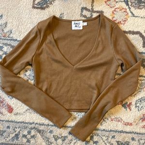 Princess Polly crop top size 4